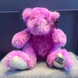 Hershey Jolly Rancher Bear Plush Purple 11” Stuffed Animal Toy 2013